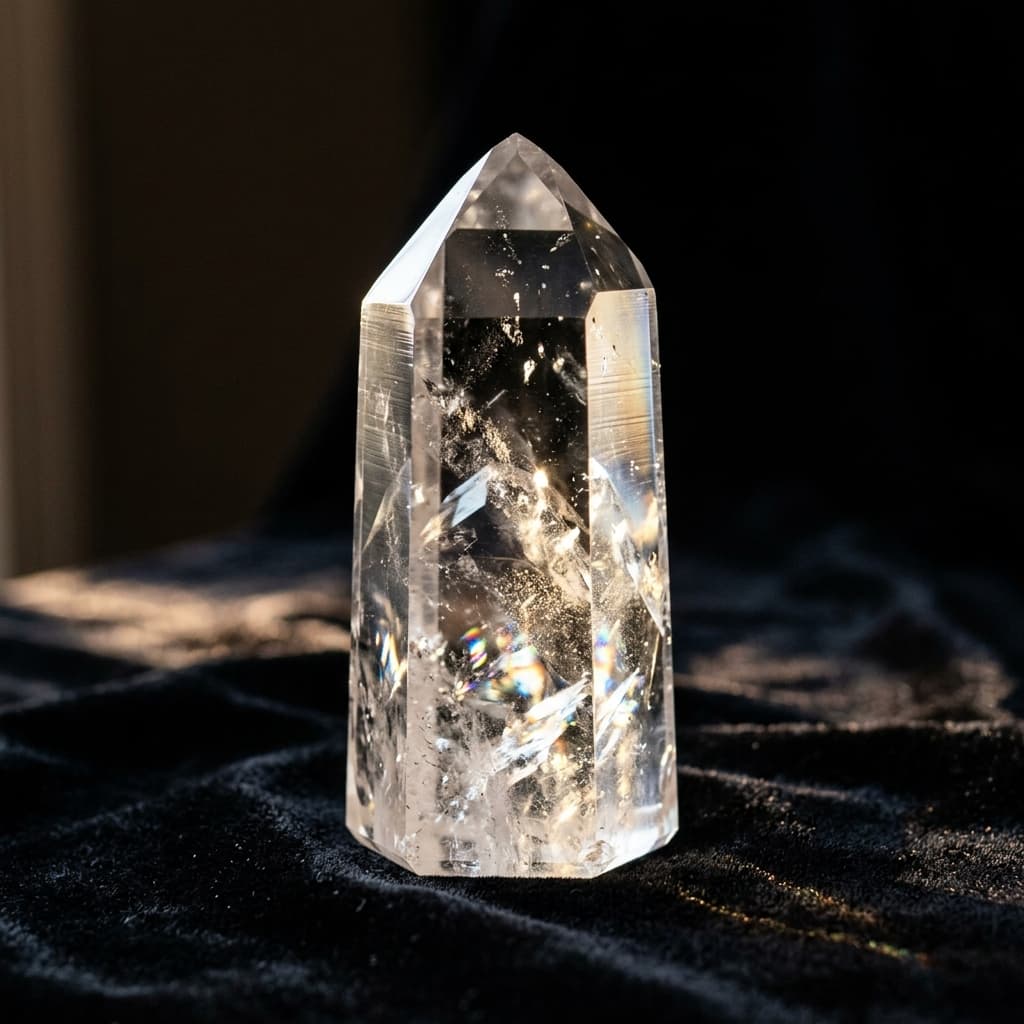 Clear Quartz Crystal Point (Large)